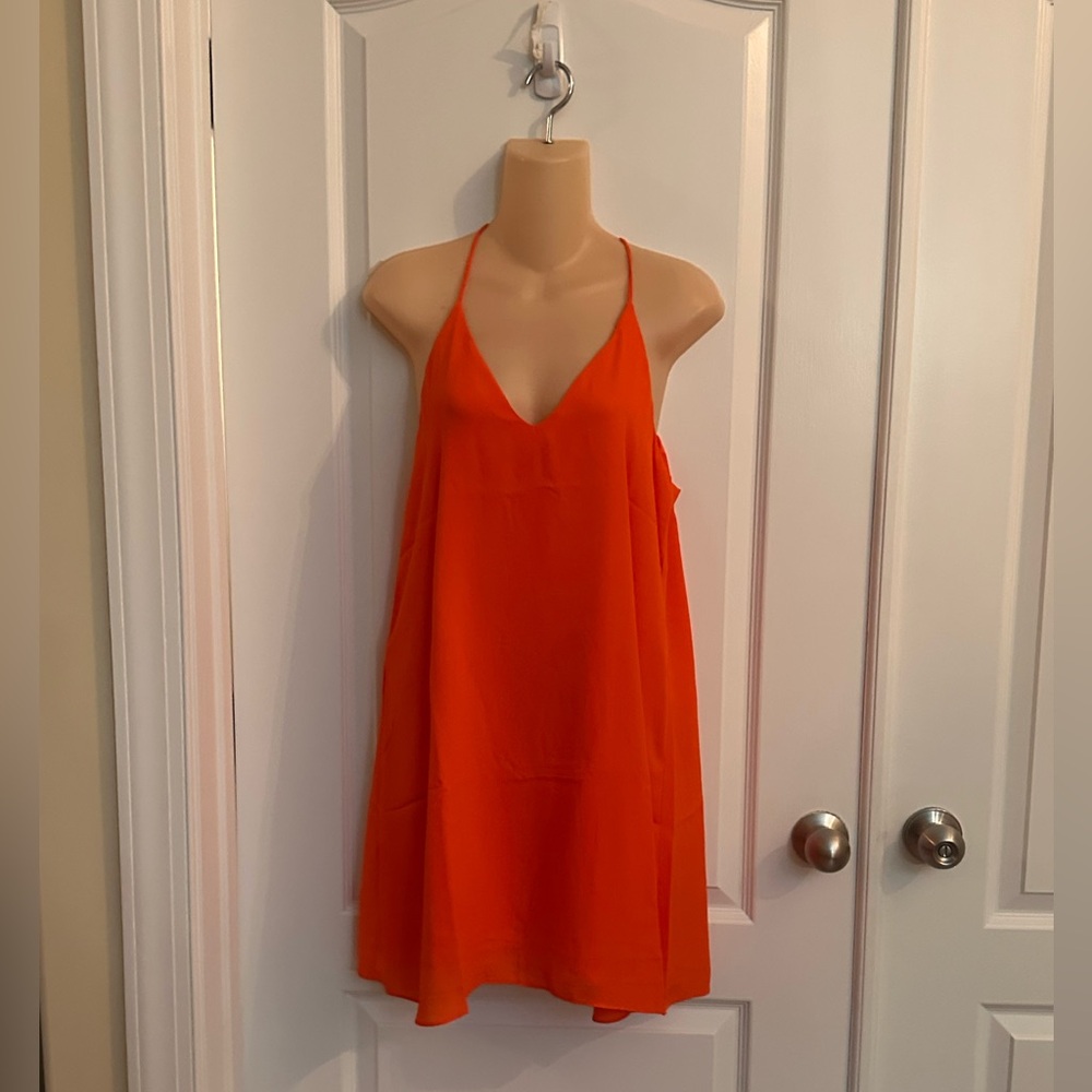 Three Eighty Two Tanner Slip Mini Dress in‎ the  Color Paradise NWT